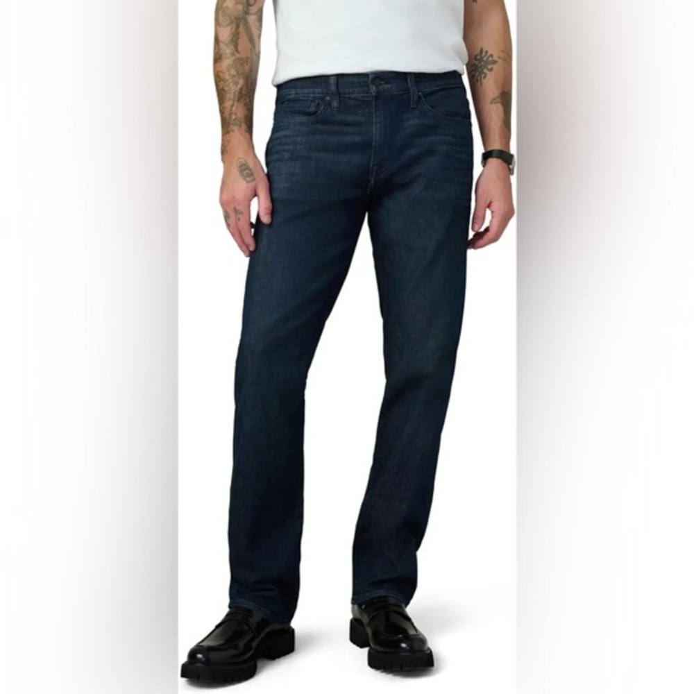 Joe's Jeans The Classic in Kofi Men's Deep Indigo Color Straight Leg Jeans Sz 34 - Picture 1 of 8